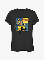 Marvel X-Men '97 Wolverine Poses Girls T-Shirt