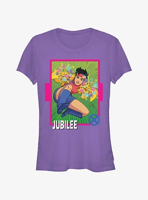 Marvel X-Men '97 Jubilee Card Girls T-Shirt