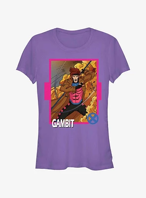 Marvel X-Men '97 Gambit Card Girls T-Shirt