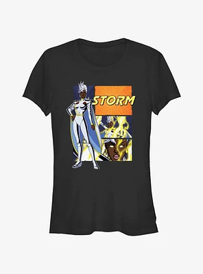 Marvel X-Men '97 Storm Poses Girls T-Shirt