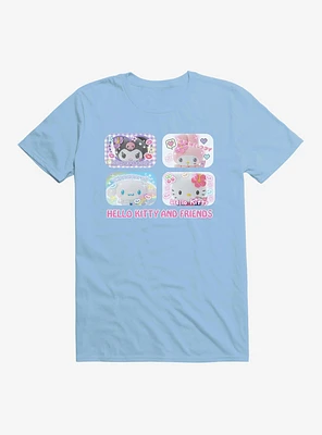 Hello Kitty & Friends Kogyaru Print Club T-Shirt
