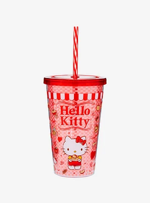 Hello Kitty Pastry Acrylic Travel Cup