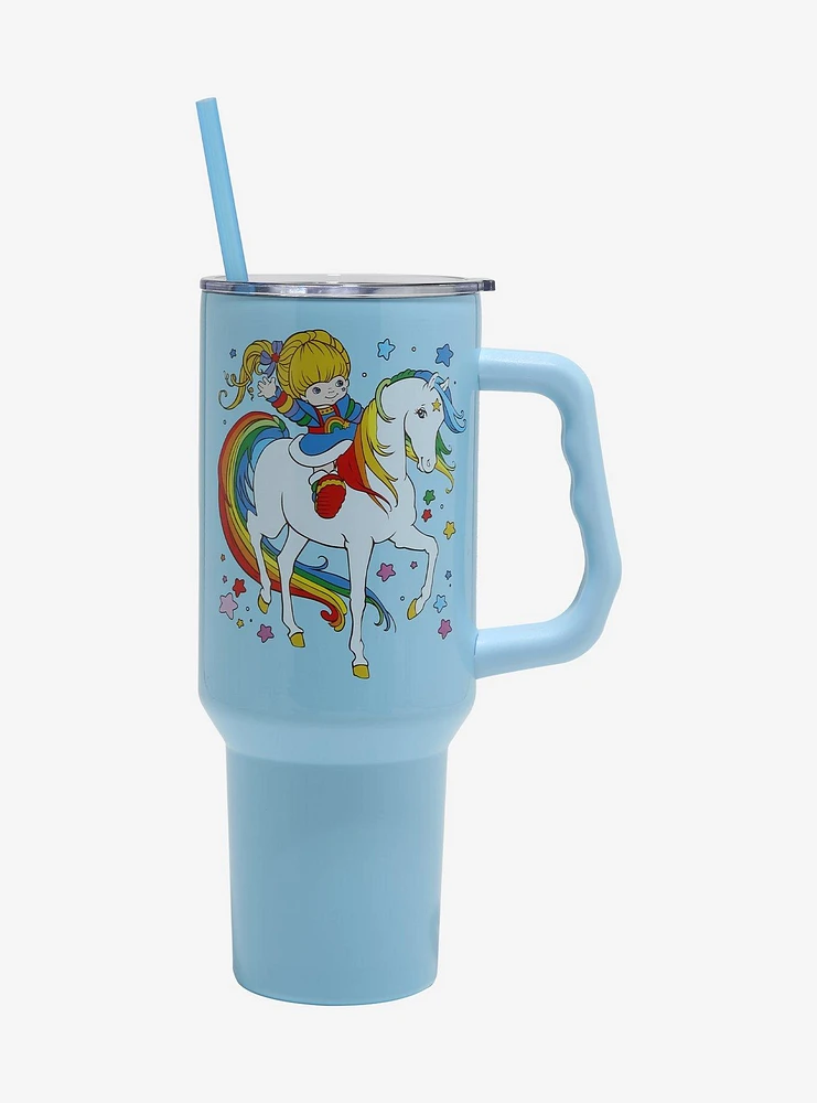 Rainbow Brite Blue Stainless Steel Travel Cup