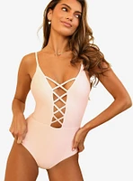 Dippin' Daisy's Bliss Moderate Coverage Swim One Piece Ballet Slipper