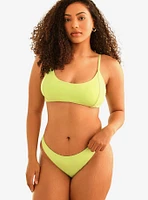 Dippin' Daisy's Redondo Adjustable Strap Swim Top Green Tea