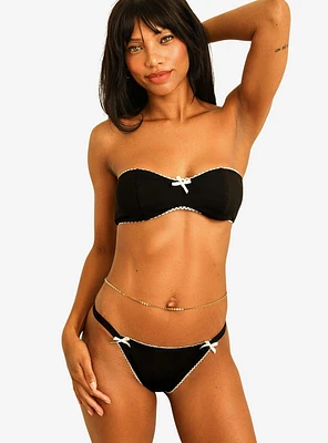 Dippin' Daisy's Bridget Bandeau Swim Top Black