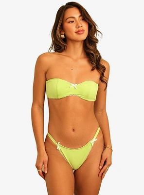 Dippin' Daisy's Bridget Bandeau Swim Top Green Tea