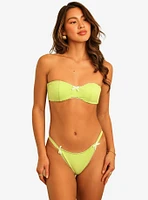 Dippin' Daisy's Bridget Bandeau Swim Top Green Tea