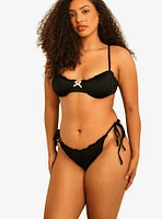 Dippin' Daisy's Love Affair Cheeky Swim Bottom Black