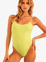 Dippin' Daisy's Star Scoop Neckline Swim One Piece Green Tea