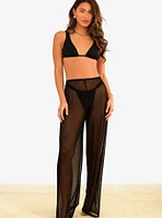 Dippin' Daisy's That Girl Swim Cover-Up Pants Black