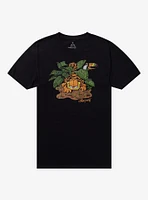 Garfield Jungle Vintage Print T-Shirt