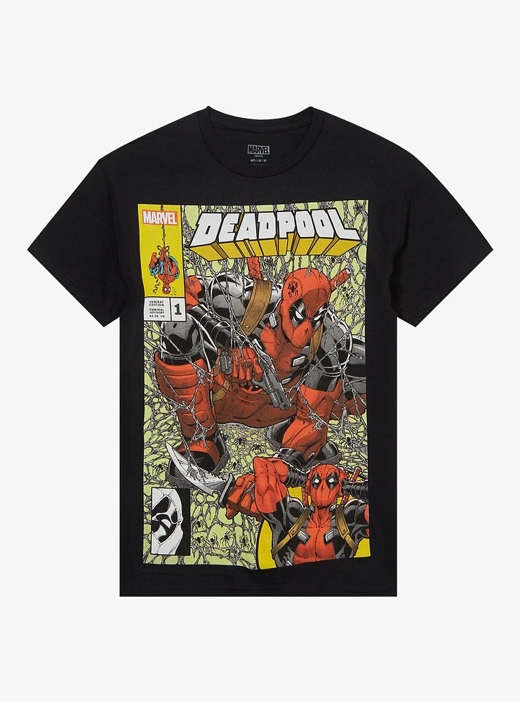 Marvel Deadpool Torment Web Comic Cover T-Shirt