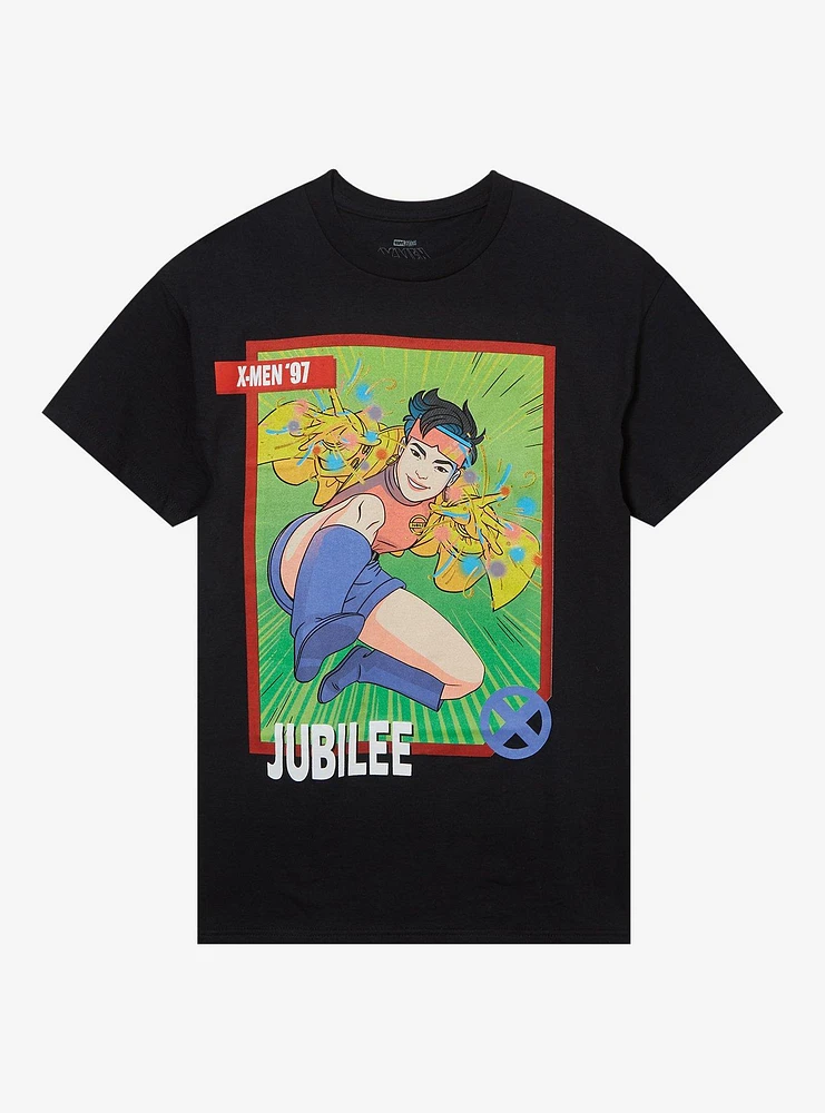 Marvel X-Men '97 Jubilee Card T-Shirt