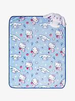 Hello Kitty And Friends Cinnamoroll Plush & Throw Blanket Set