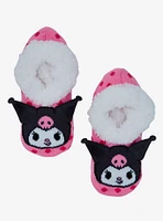 Sanrio Kuromi Polka Dot Slipper Socks - BoxLunch Exclusive