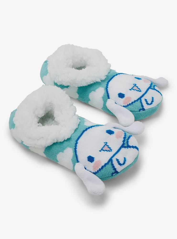 Sanrio Cinnamoroll Clouds Allover Print Slipper Socks - BoxLunch Exclusive