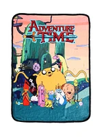 Adventure Time Group Throw Blanket