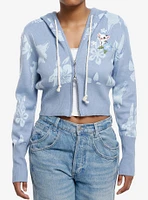 Her Universe Disney Moana Pua & Flowers Girls Crop Hoodie