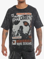 Friday The 13th Happy Camping Mineral Wash T-Shirt