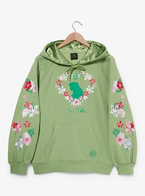 Disney Moana Te Fiti Floral Women's Hoodie - BoxLunch Exclusive