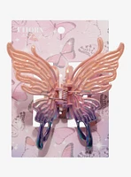 Thorn & Fable Pink & Purple Ombre Butterfly Claw Hair Clip