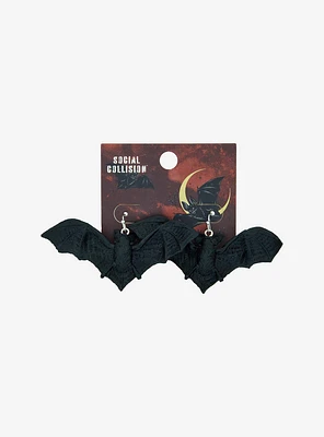 Social Collision Bat Figural Earrings