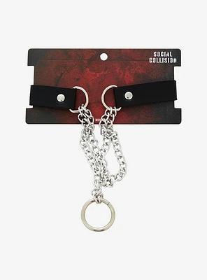 Social Collision O-Ring Chain Choker