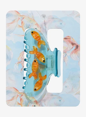 Goldfish Translucent Claw Hair Clip