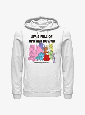 Disney Pixar Inside Out 2 Life's Full Of Ups And Downs Hoodie