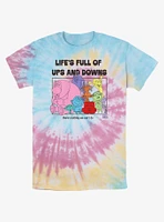 Disney Pixar Inside Out 2 Life's Full Of Ups And Downs Tie-Dye T-Shirt