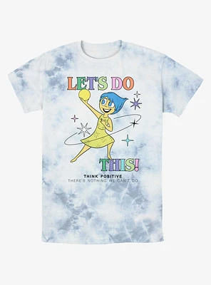 Disney Pixar Inside Out 2 Let's Do This Joy Tie-Dye T-Shirt