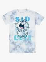 Disney Pixar Inside Out 2 Sad But Cute Tie-Dye T-Shirt