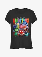 Disney Pixar Inside Out 2 Feel Your Emotions Girls T-Shirt