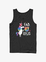 Disney Pixar Inside Out 2 Unicorn Fabulous Rainbow Tank