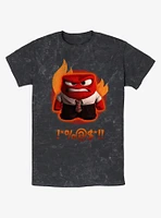 Disney Pixar Inside Out 2 Anger Managed Mineral Wash T-Shirt