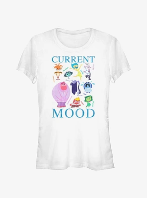 Disney Pixar Inside Out 2 Current Mood Girls T-Shirt