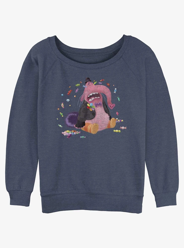 Disney Pixar Inside Out 2 Bing Bong Sweet Tears Girls Slouchy Sweatshirt