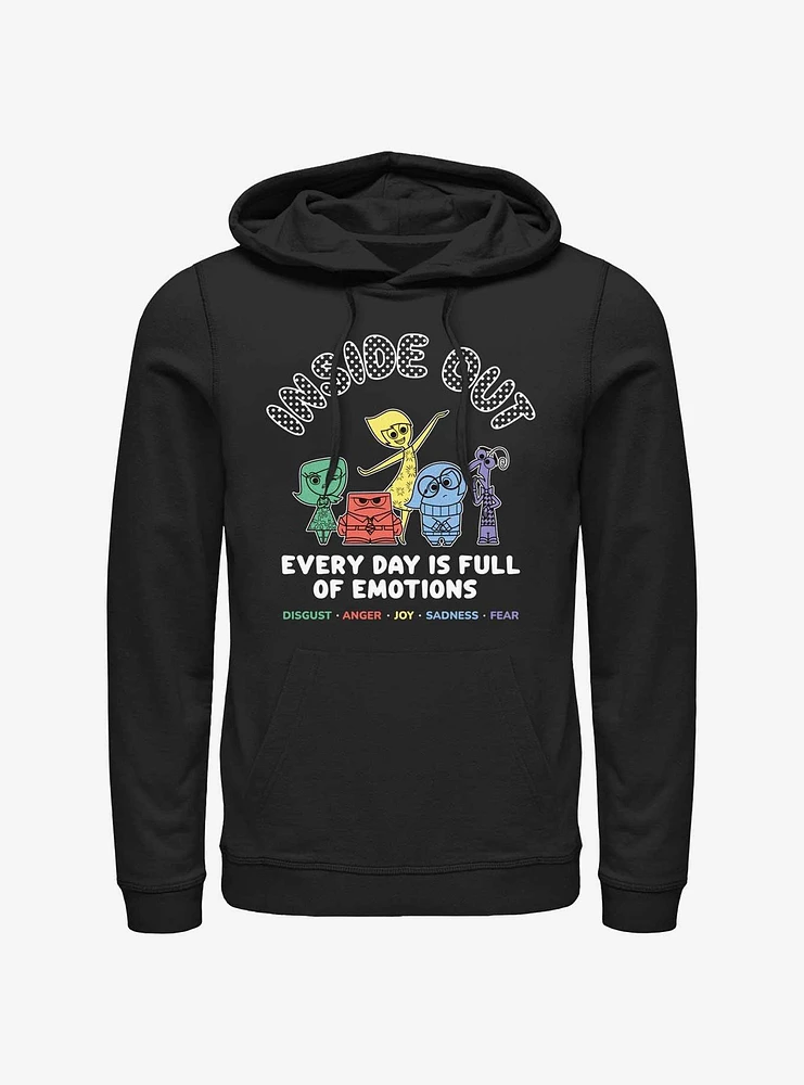 Disney Pixar Inside Out 2 Every Day Emotions Hoodie