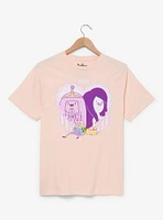 Adventure Time Marceline & Princess Bubblegum Heart Women's T-Shirt - BoxLunch Exclusive