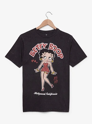 Betty Boop Portrait Vintage Wash Women's T-Shirt - BoxLunch Exclusive