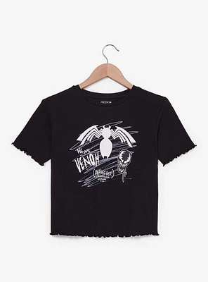 Marvel Venom Icons Cropped Women's Baby Tee - BoxLunch Exclusive