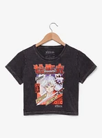 InuYasha Sesshomaru Poster Portrait Women's Cropped Baby Tee - BoxLunch Exclusive