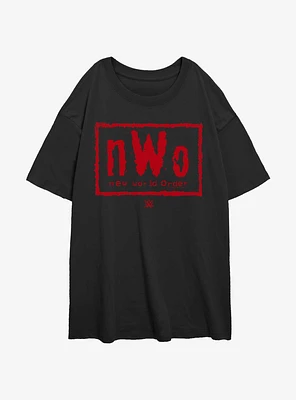 WWE Team NWO Girls Oversized T-Shirt