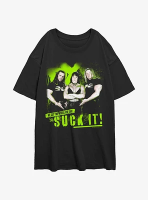 WWE Two Words For Ya Girls Oversized T-Shirt