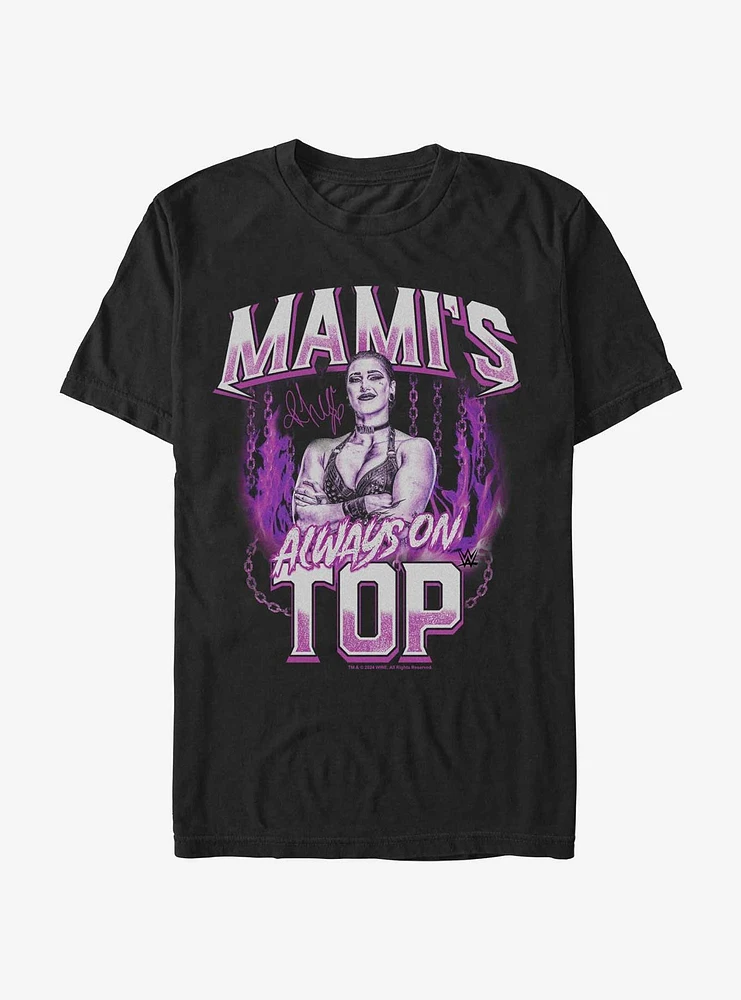WWE Rhea Ripley Mami's Always On Top T-Shirt
