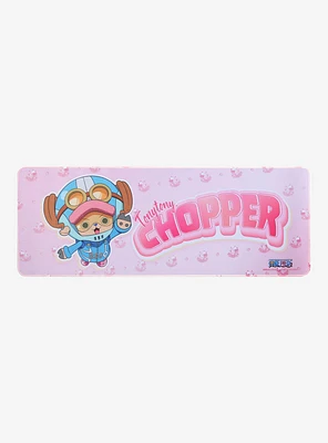 One Piece Chopper Pink Print Desk Mat — BoxLunch Exclusive