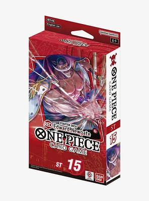 One Piece Trading Card Game Red Edward Newgate ST 15 Starter Deck