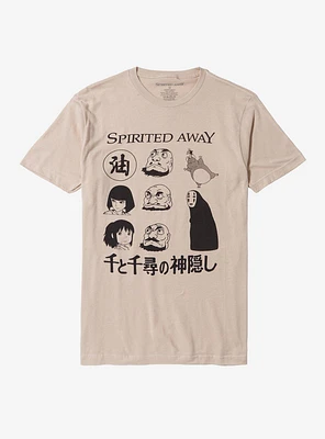 Studio Ghibli® Spirited Away Character Grid T-Shirt