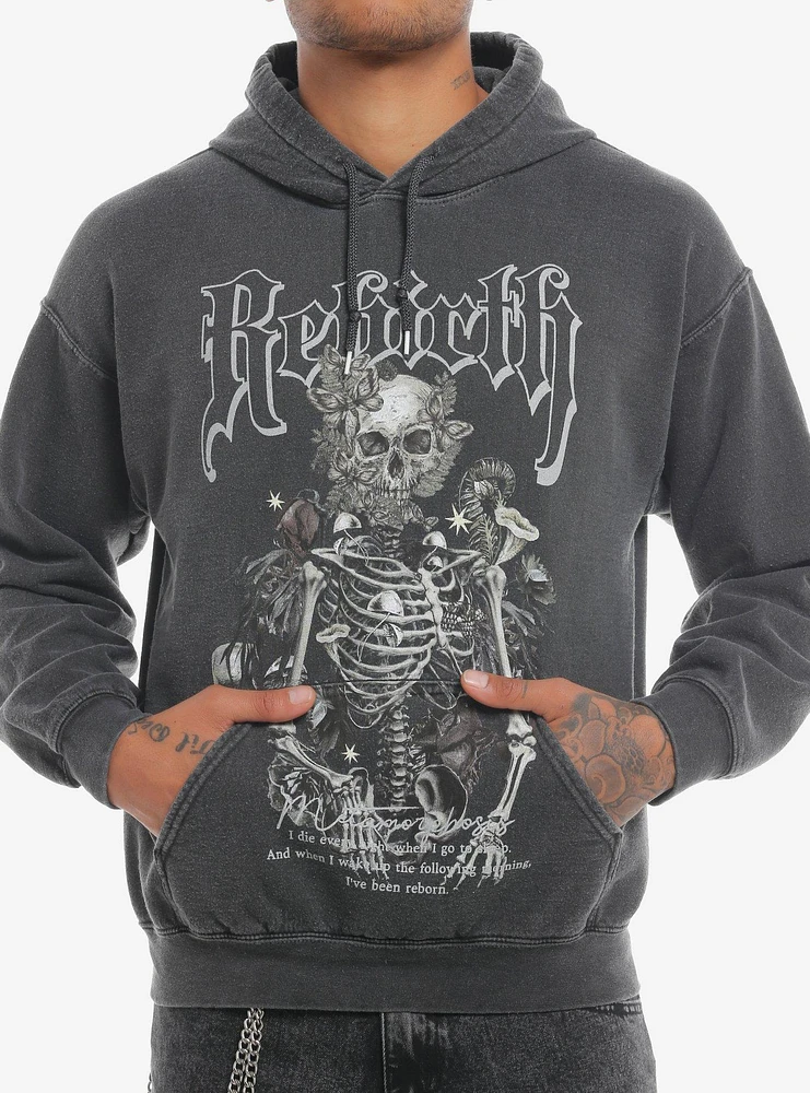 Social Collision Rebirth Skeleton Hoodie